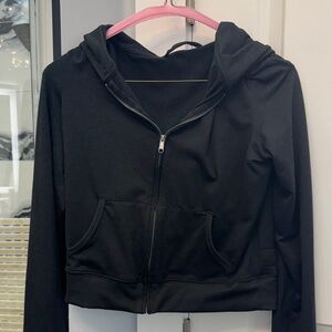 Vuori Women's Black Zip-Up Hoodie